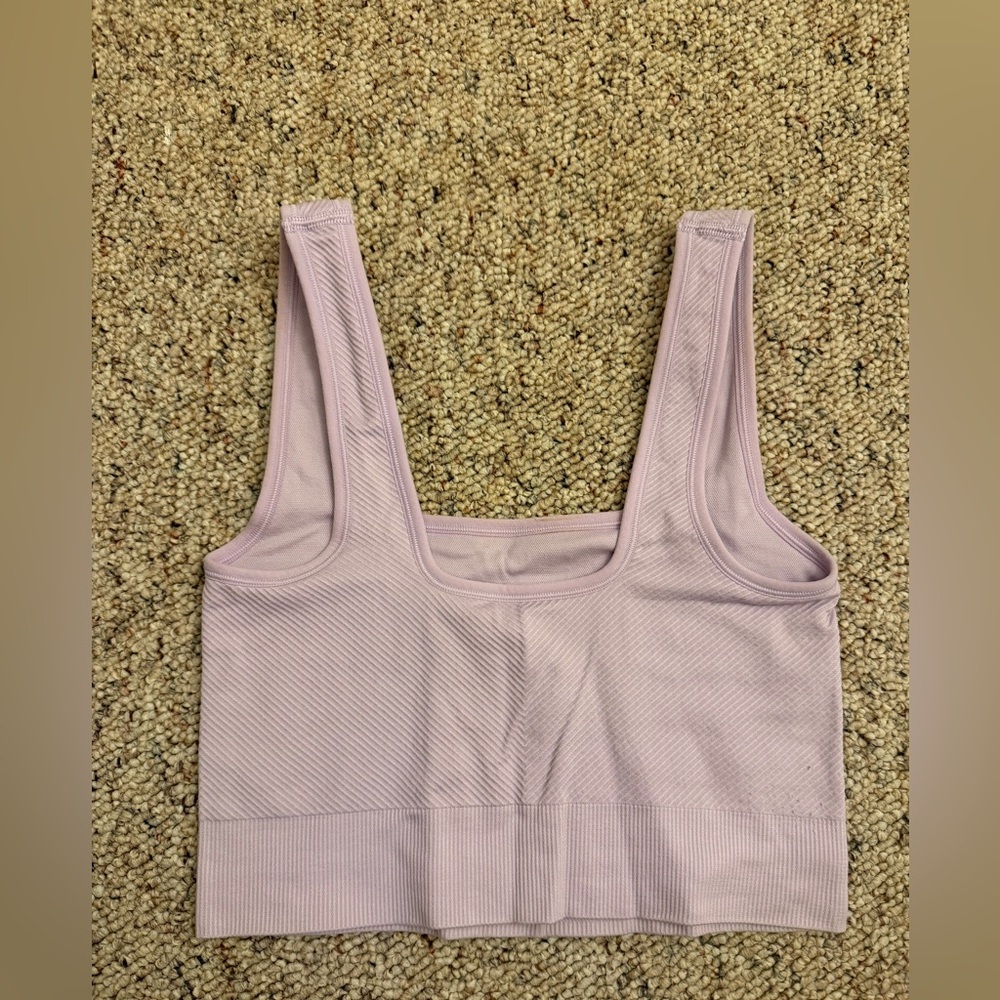 All in Motion Ribbed Lavender Tank - Picture 2 of 3